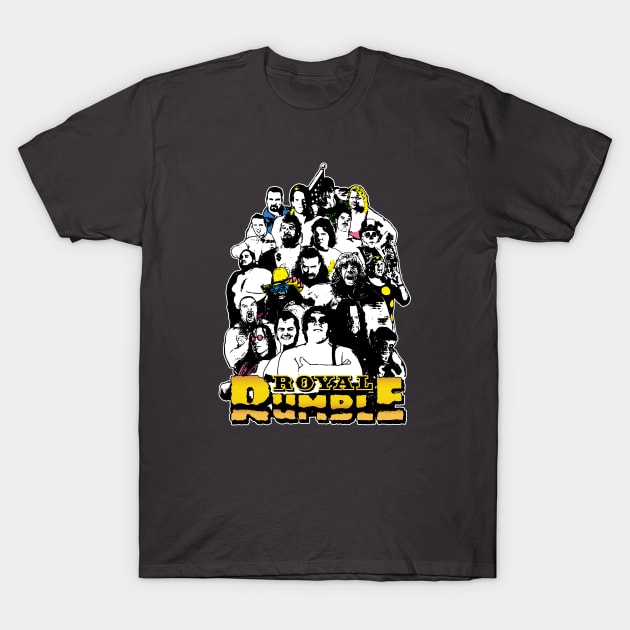 Royal Rumble - Dark T-Shirt by Chewbaccadoll